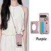 Crossbody Cards Solt Leather Wallet Mirror Ring Holder Case Google Pixel 9 Pro XL 8 8Pro 8A 7 6 7A 6A Long Lanyard Cute Cover