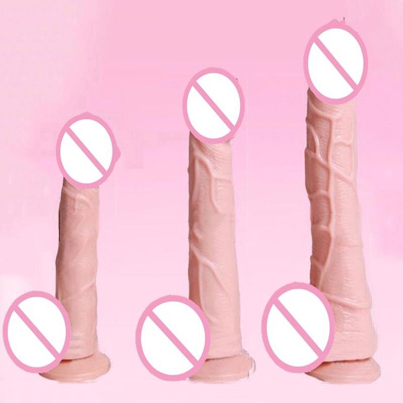 Realistic Penis Sex Toys for Woman Anal Massager Dildo with Suction Cup
