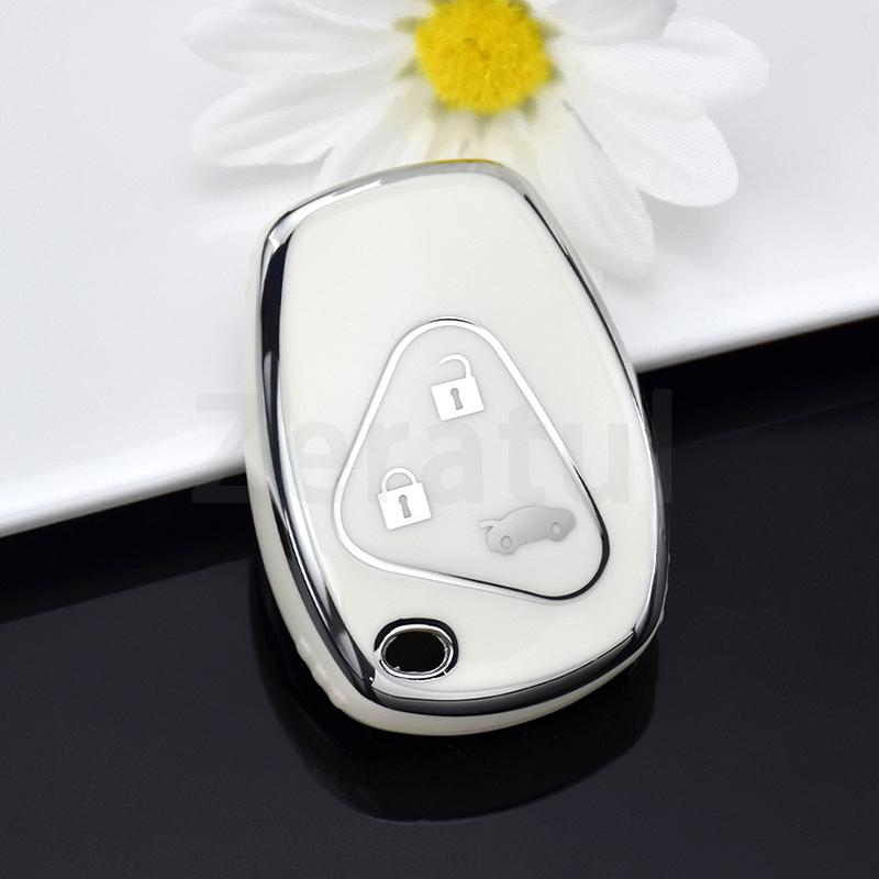 Guscio Portachiavi Auto in TPU a 2/3 Pulsanti Custodia Cover per Renault Duster Logan Dacia Sandero Fluence Clio Kangoo Megane Modus Espace Laguna