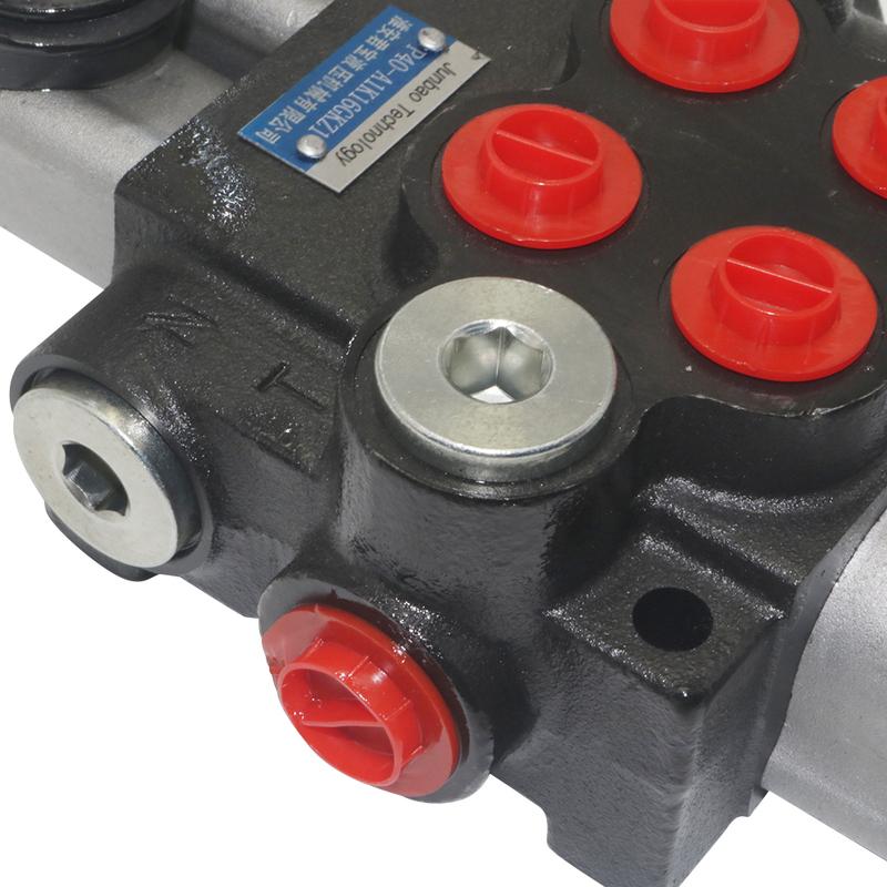 40L/min P40-QTOT Series Multi Qay Directional Valve Sanitation Vehicle Small Loader Construction Machinery Hydraulic System