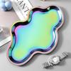 Rust-proof Key Serving Plate Stainless Steel Jewelry Organizer  Home Kitchen