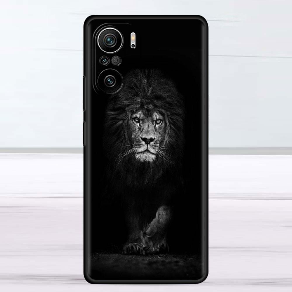 

Чехол для телефона Xiaomi Redmi Note 11 10 9S 9 K40 Pro 7 8 9A 9C 8T 9T 10C 10Pro с изображением волка, собаки, кошки, птицы, льва, тигра, животного Redmi Note 10 Pro