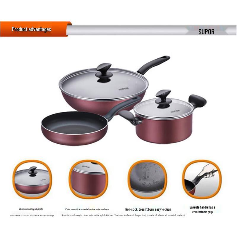SUPOR Antihaft-Kochgeschirr-Set