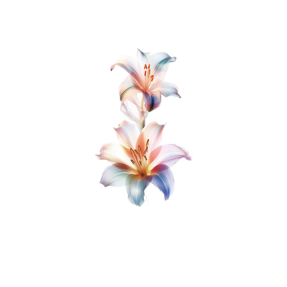 Aquarell Blumen Temporäre Tattoos: Wasserfest, Schweißfest, Langanhaltend für Fotografie, Handgelenke, Knöchel