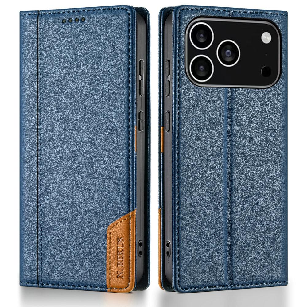 RFID Leder Wallet Coque für Apple iPhone 17 Pro Max 17 Air 16e 16 Plus 15 14 13 Mini 12 11 Xs Max Xr X S 7 8 SE Book Flip Case