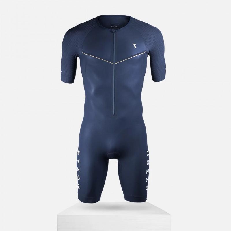 Mens Cycling Triathlon Suit Compression Lycra Bike Jersey Set Breathable Road Mountain Wear