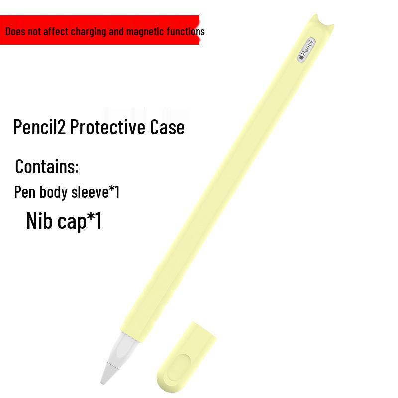 Cartoon Silicone Protective Case for Apple Pencil 2nd Gen – Anti-Fall & Anti-Scratch
