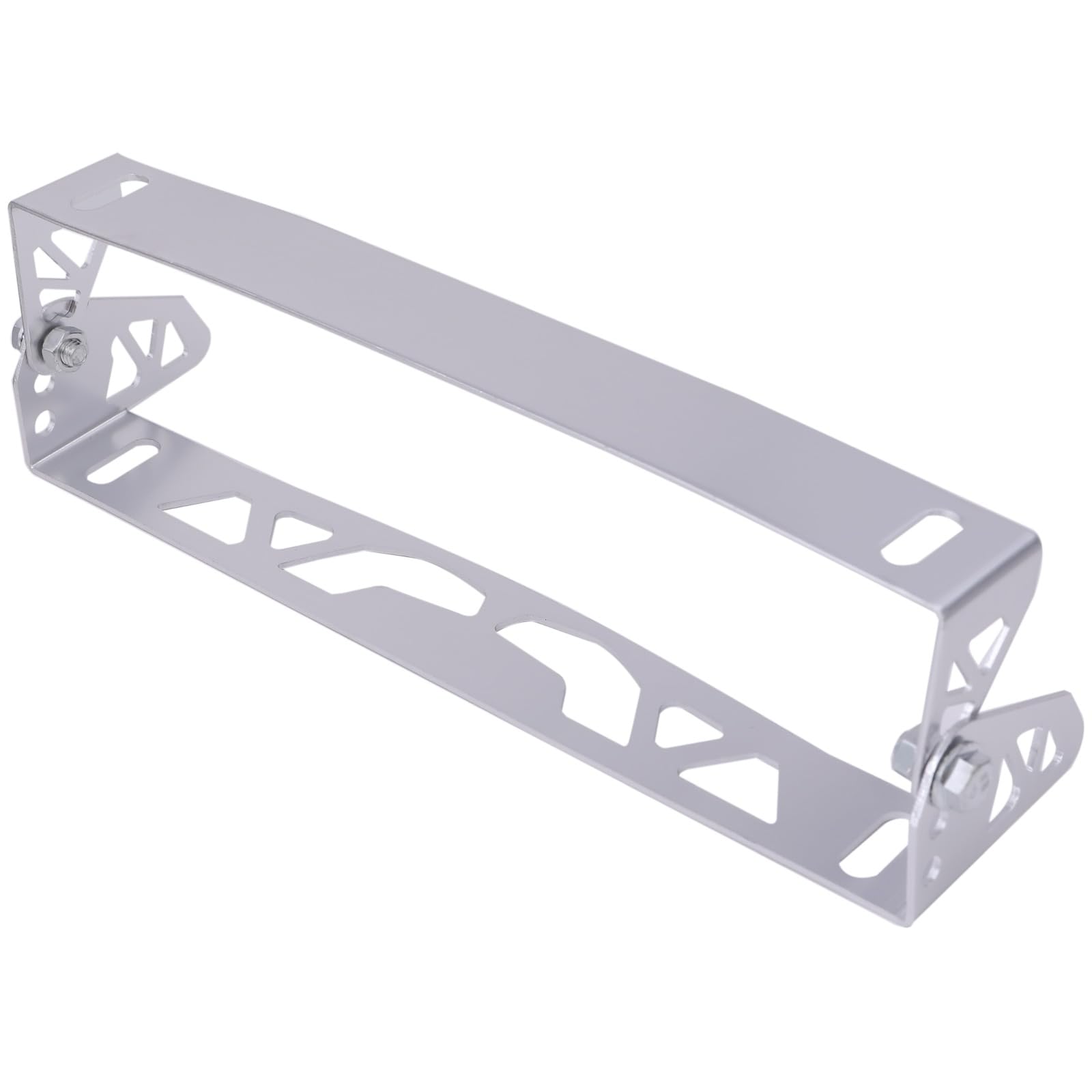 

Rubonarie License Plate License Plate Angle Adjustment Aluminum Car License Plate Cover Aluminum Holder Universal (Silver) серебряный