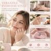 1Pcs Adjustable Cat Open Ring Drip Oil Cat Ear Design Smooth Polished Metal Ring Cute Animal Jewelry Gift For Women Party Decor