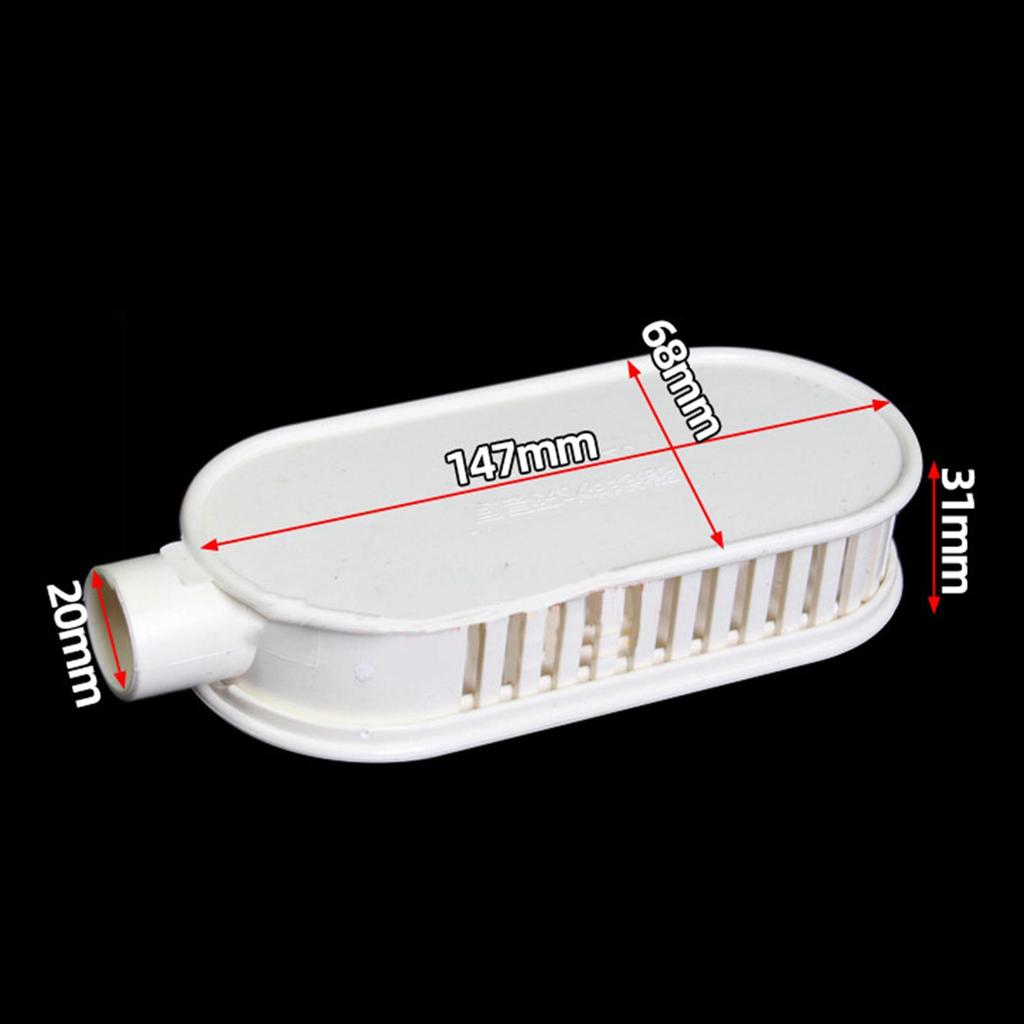 Drain Backflow Preventer PVC Water Drainage Disc Accumulated Plate Floor Collector for