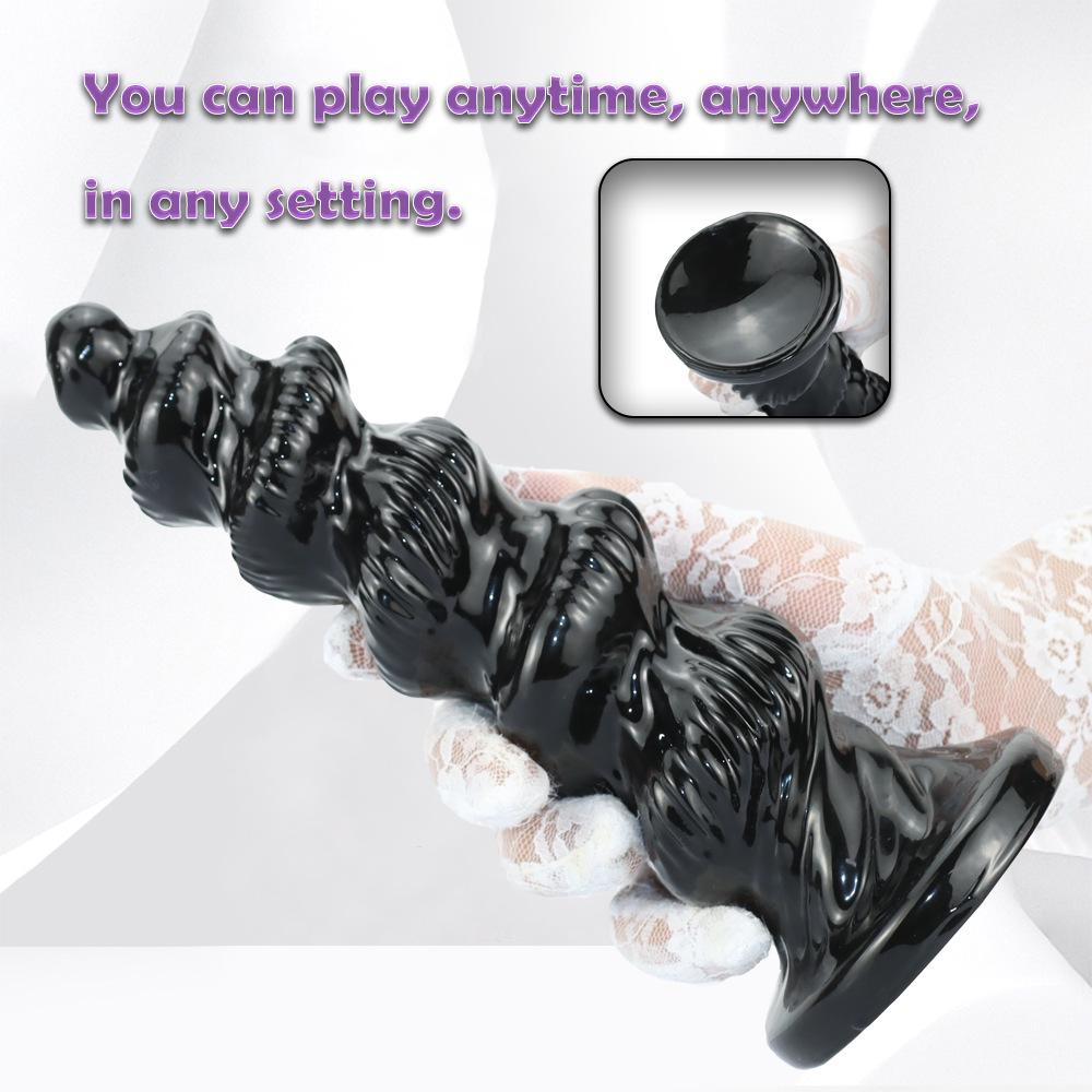 28cm besisukantis ateiviškas analinis kaištis vyrams ir moterims