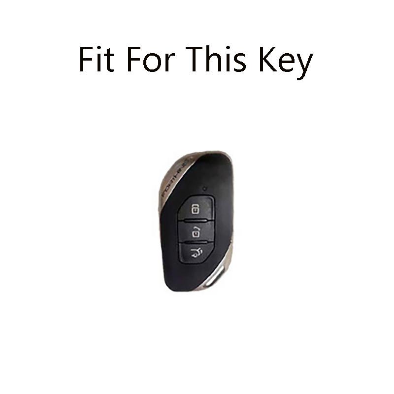Zinc Alloy Car Key Case Bag Holder Key Protective Sleeve Cover For Dongfeng Fengxing Forthing T5 EVO 2021