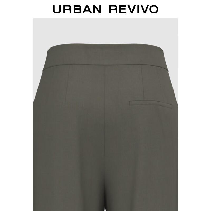 UR Women's 2025 Autumn Central Seam Curved Leg Pants