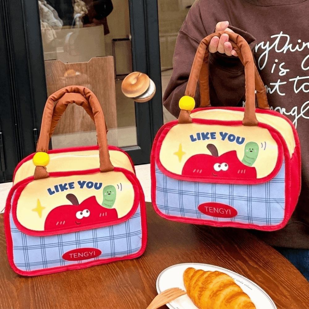 Large Capacity Lunch Box Bag Cold Insulation Food Storage Pouch Cute Picnic Bag Work