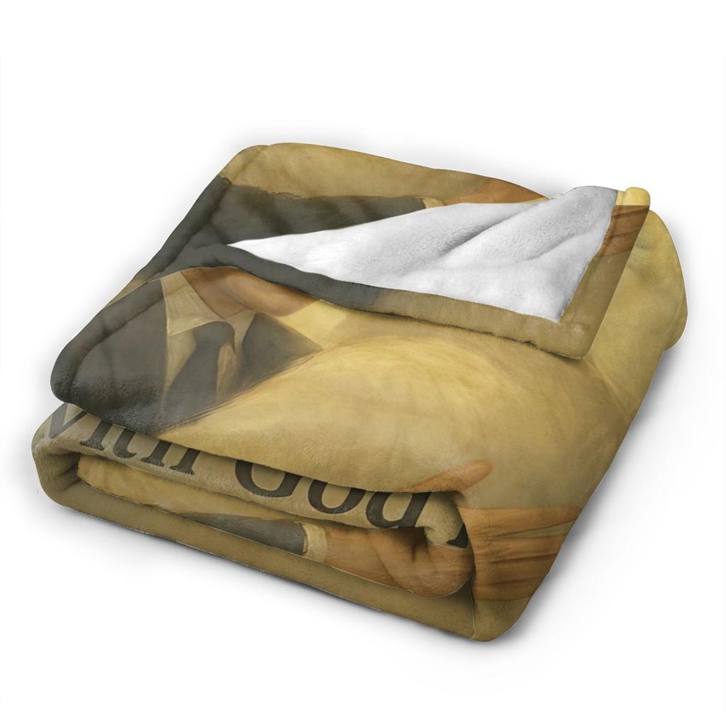 Charlie Kirk Death Flannel Blanket Winter Warm Soft Bedding Throws for Kids Bedroom Comfortable Bedspread Sofa Bed Cover