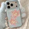 Fresh Pink Lily iPhone 17 Pro Max Case with Chain for New Models