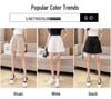 Women's Summer High Waist Pure Cotton Casual Shorts - Korean Style Plus Size, Loose Fit, Wide Leg Capri Pants