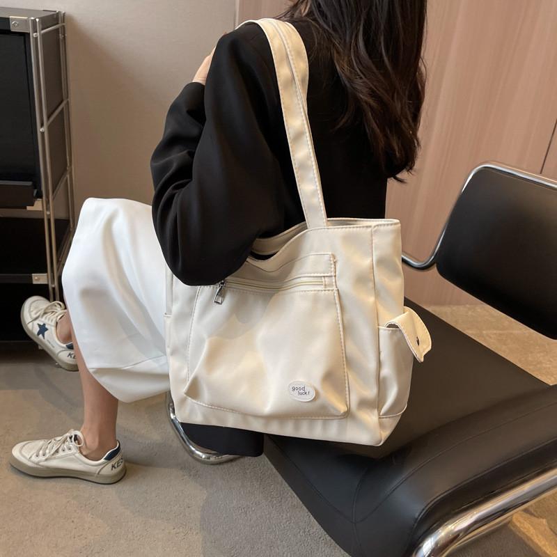 Large Capacity Stylish Canvas Tote Bag For Women With Durable Oxford Fabric Design