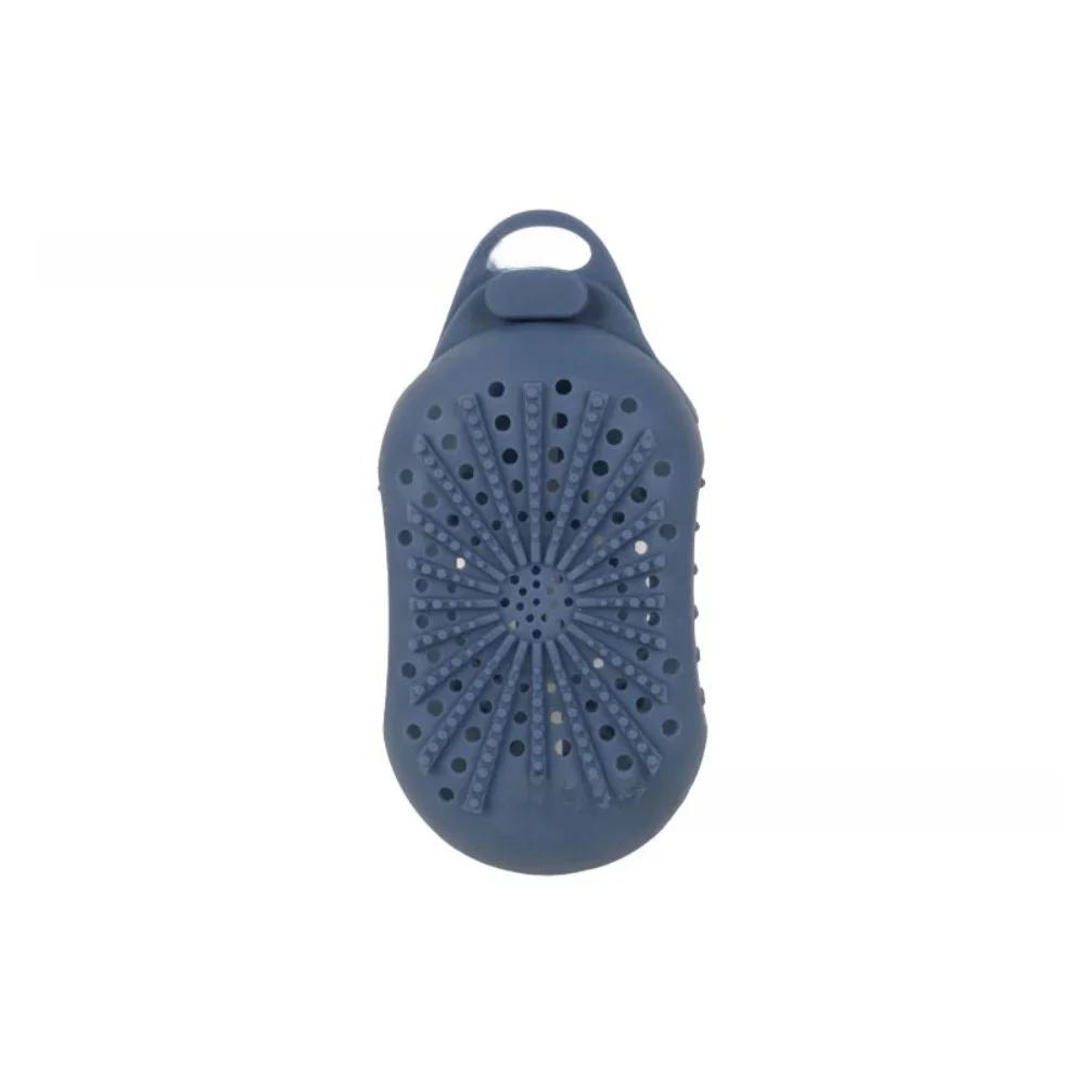 Quick-Dry Silicone Soap Bag Double-Sided Texture Gentle Exfoliating Dual-Sided Soap Scrubber Deep-Clean Reusable