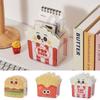 Plastic Cartoon Pen Holder Dustproof Pencil Case Makeup Brush Storage Bucket  Dormitory