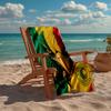 Senegal Fashion Beach Towel: Ideal for Summer Adventures Soft, Absorbent and Quick Drying Suitable for Swimming and Bathing