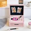 WhatPlus C300 Retro CD Player with High Resolution Sound Quality Bluetooth Stereo Audio Player Retro Portable Outdoor Speaker