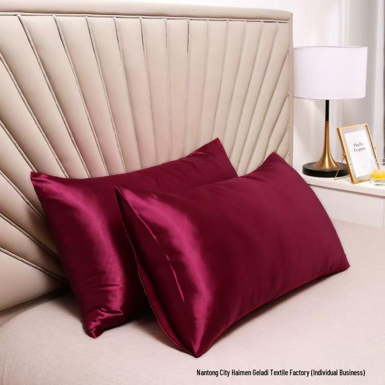 Silk Satin Imitation Single Pillowcase