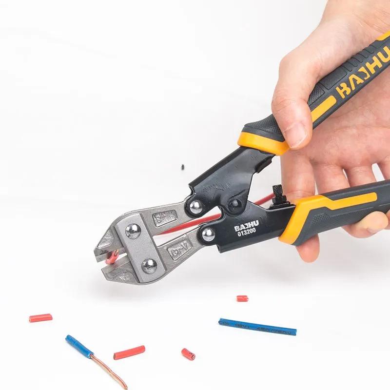 Wire Breaker Scissors Steel Bar Cutting Pliers Multi-functional Labor-saving MINI Wire Shears Vigorously Cutting Wire Pliers