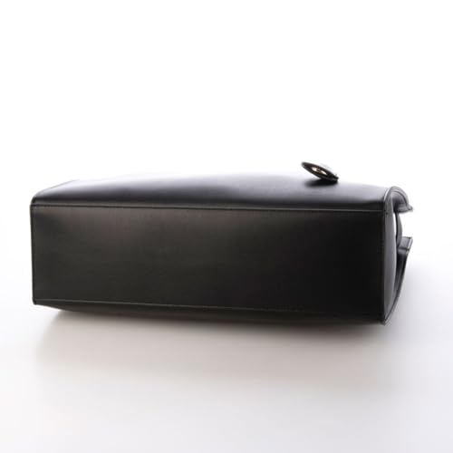 Kashkash 2-Way A4 Tote Bag with Twisted Belt, 10-00-01510, Women's, Black