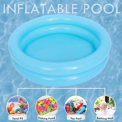 Summer Baby Inflatable Swimming Pool Portable Kids Outdoor Paddling Infant Pool 60cm Round Children Bath Room Swimming Ring Toys