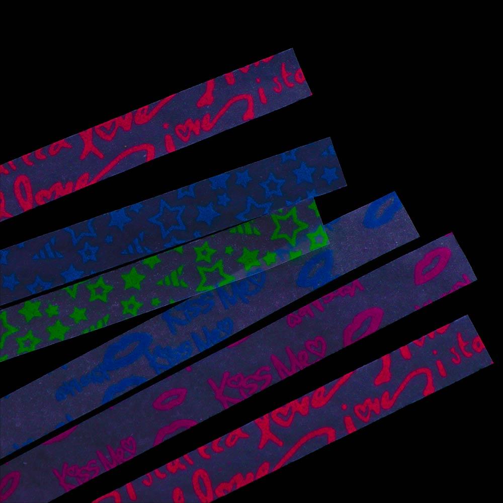 210 Sheets Creative Luminous Glitter Decorative Craft Paper Origami Paper Stars Paper for DIY Arts Craft