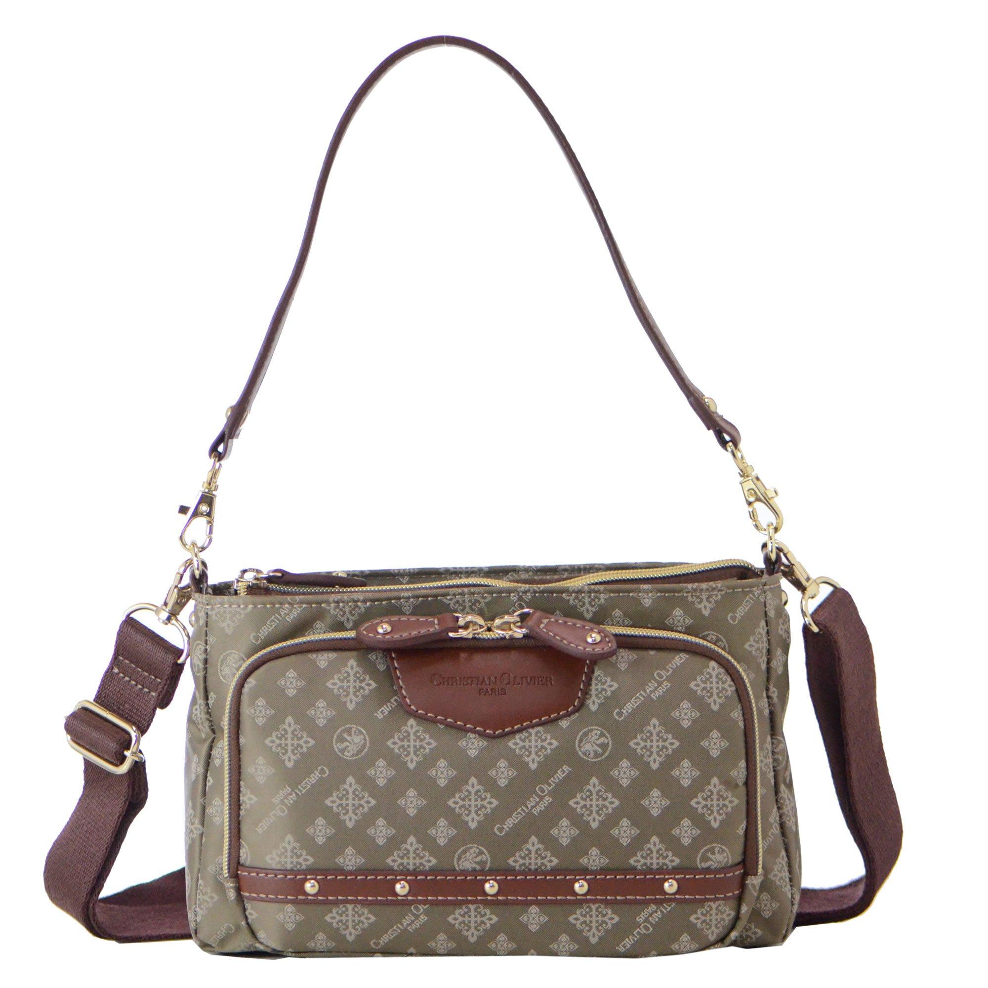 

CHRISTIAN OLIVIER Wallet Pochette Shoulder Bag Pouch 7801 Mocha [Christian Olivier] (41)