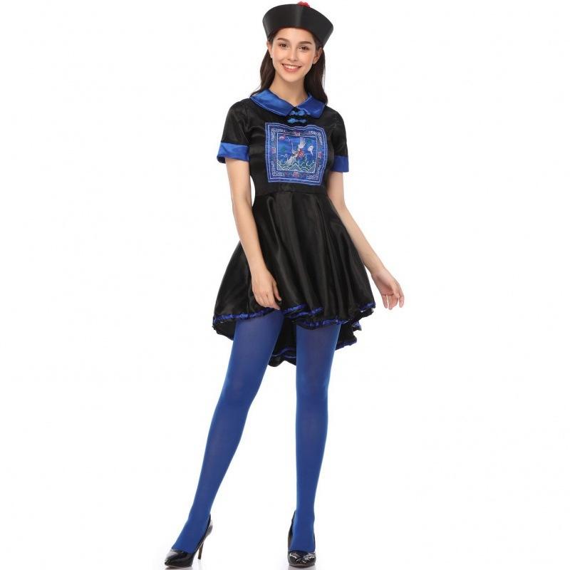 Elegant S-xl Halloween Girl Zombie Costume For Adults And Kids With Stylish Design