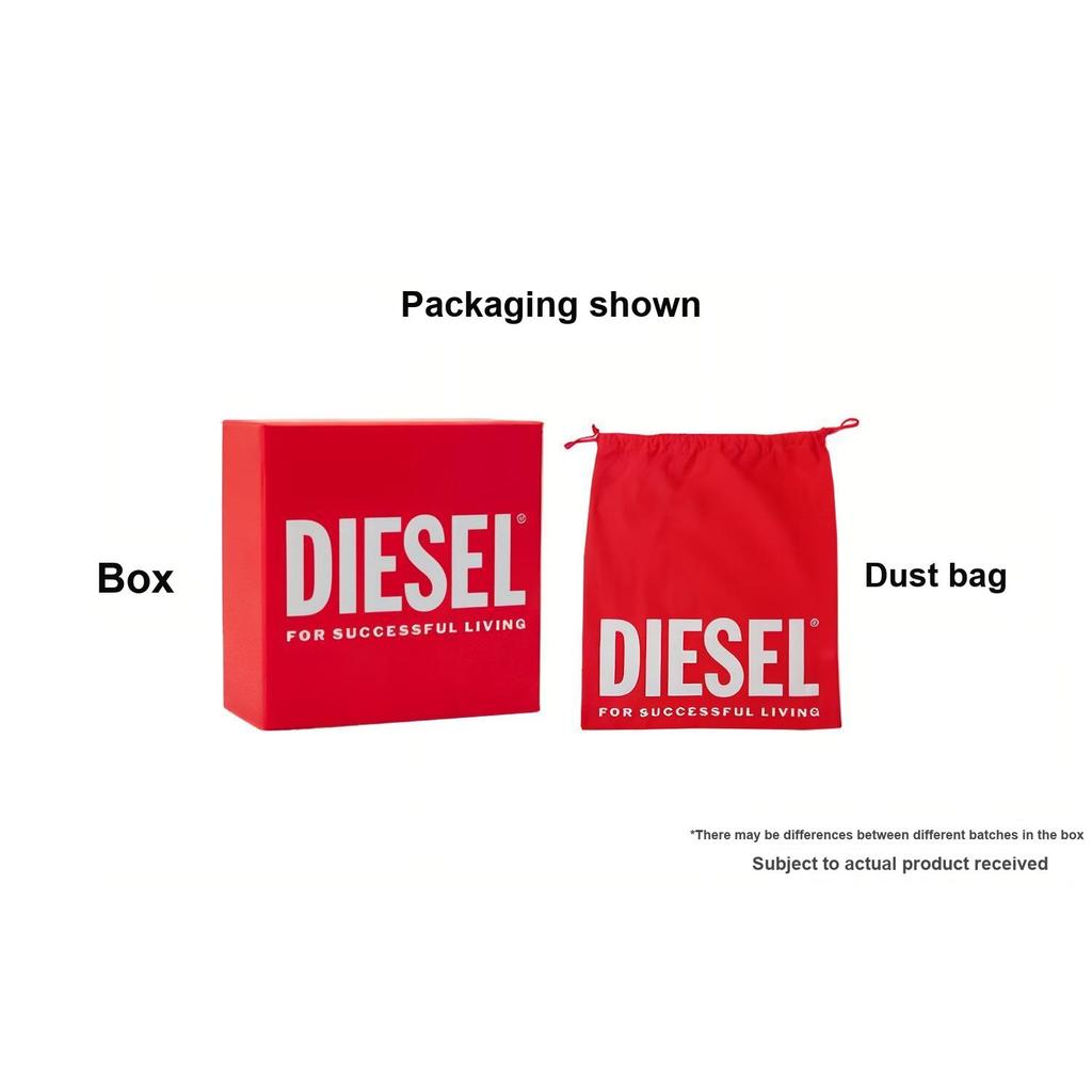 Diesel Letter Pattern Denim Shoulder Tote Bag Women bags Blue X08783P2088H8457