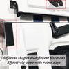 Top Heat Insulation Cotton Hardtop Rainwater Blocker Diversion for Jeep Wrangler JK 2012-2017 2-Doors Car Interior Accessories Heat Shields 2
