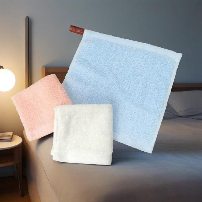 Baby Towel Set of 10 Pieces, Children's Baby Bathroom - Hotel - Spa - Kitchen Multifunctional Fingertip Towel and Face Towel 25x 25cm