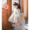 Girls Princess Lolita Sequin Dress Birthday Party Performance Gown