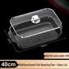 Rectangular Grill & BBQ Pan with Lid