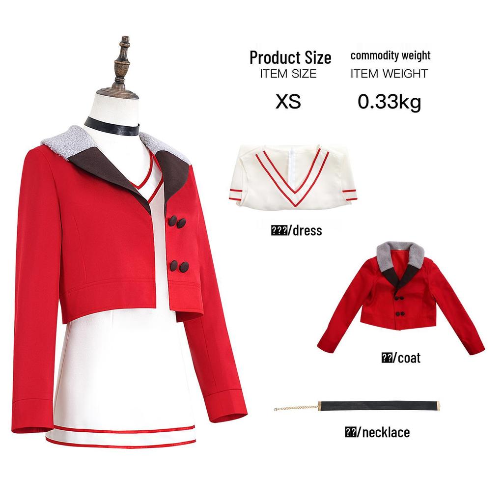 Supernatural Dandadan Ayase Momo School Uniform JK Ken Takakura Okarun Cosplay Costume