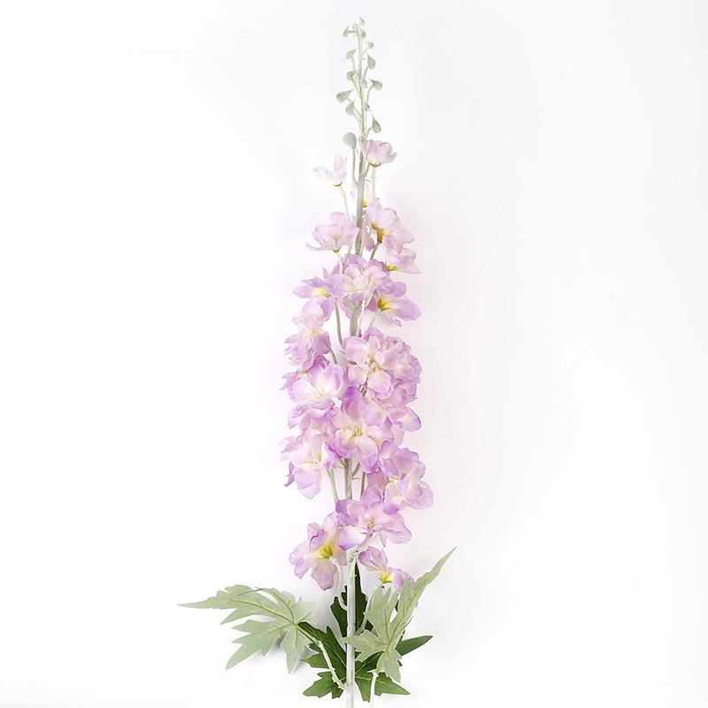 

Simulation of delphinium, floor-to-ceiling indoor home plastic flower ornament living room світло-фіолетового кольору