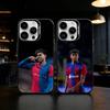 Husă de telefon Sport L-Lamine Y-Yamal STAR Pentru iPhone 17 16 15 14 13 12 11 Pro Max Plus Argintiu Negru Mat