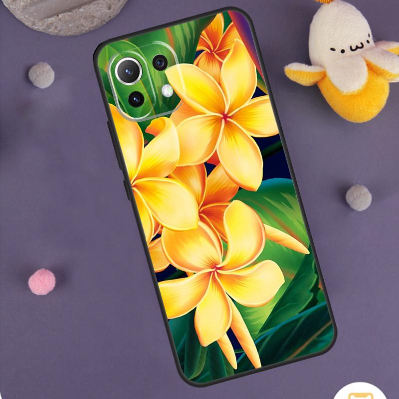 Tropical Paradise Hawaiian Flower Case For POCO X3 X5 X6 M6 Pro F6 F3 F5 M5s Xiaomi 14 13 Ultra 12 Lite 11T 12T 13T Pro Cover