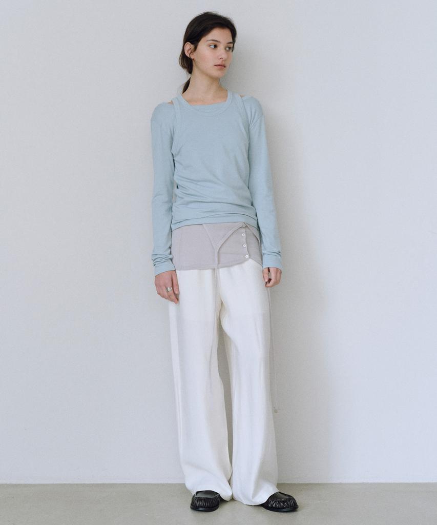 Yulago Dive Banding Wide Pants