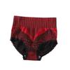 Women's High-Waist Lace Briefs: Tummy & Hip-Lifting, Second-Generation Design.