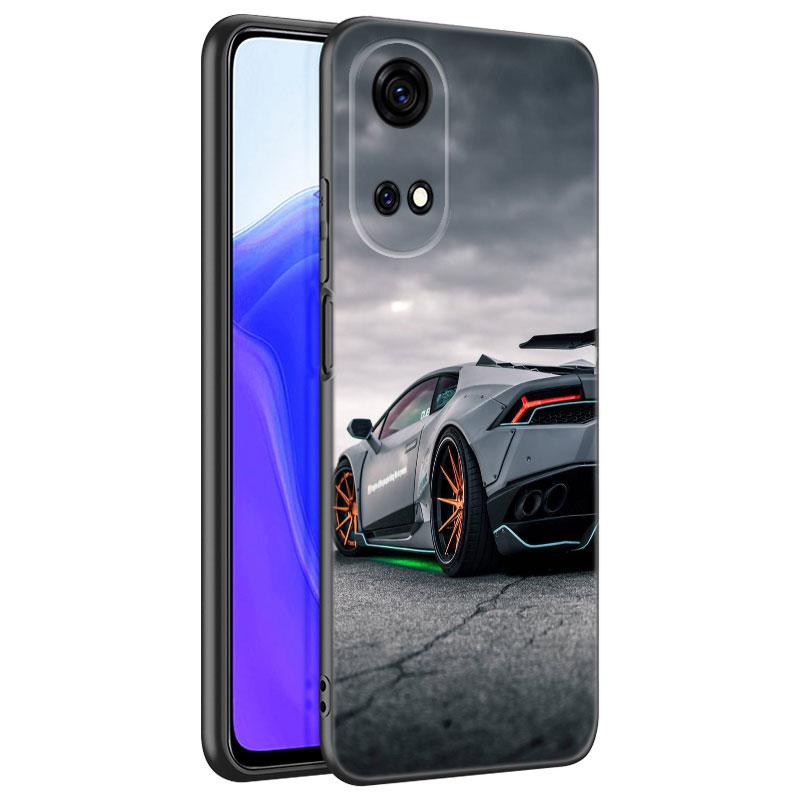 Sports Cool Car Black Phone Case For Huawei Honor 70 90 Lite X40 GT X50 I X5 Plus X6A X6S X7A X8A X8B X6 X7 X8 X9 4G X9A X9B 5G