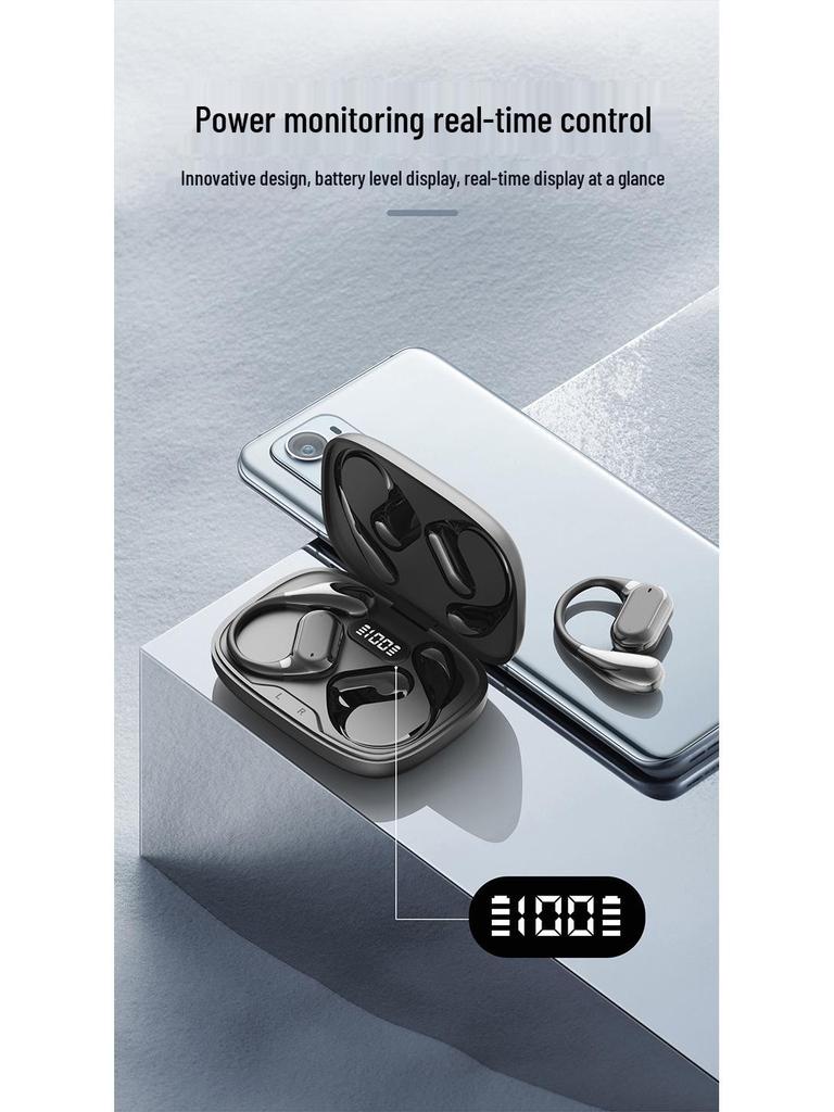 Q11 Over-Ear Bluetooth Smart Touch Headphones, Open-Ear Design, Ultra-Clear Voice Calls, Non-In-Ear.