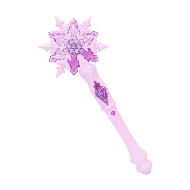 Светящаяся снежинка волшебная палочка светящийся плащ перчатки платье принцессы наряжаться/волшебная палочка без батарейки