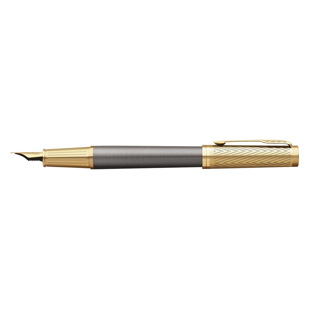 PARKER Ingenuity Premium Arrow GT Fountain Fine Gift Box Official 2200972 Pen, Nib, Included, Luxury, Import,