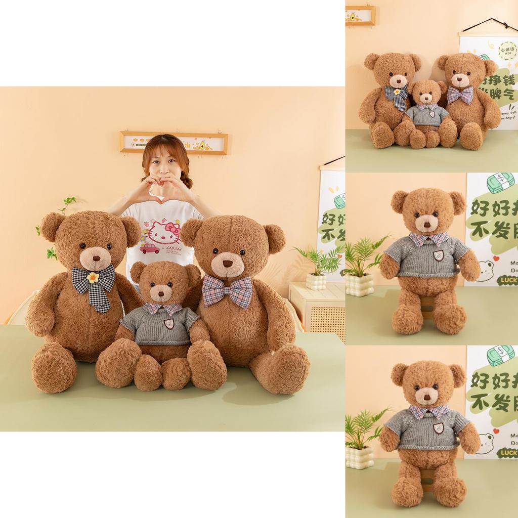 Teddy Bear Plush Toy With Pp Cotton Filling For Kid Girls And Gift Giving