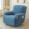 Premium 1/2/3 Seater Separated Recliner Sofa Covers Elastic Jacquard Recliner Couch Cover Armchair Cover Living Room Funda Sillon Relax